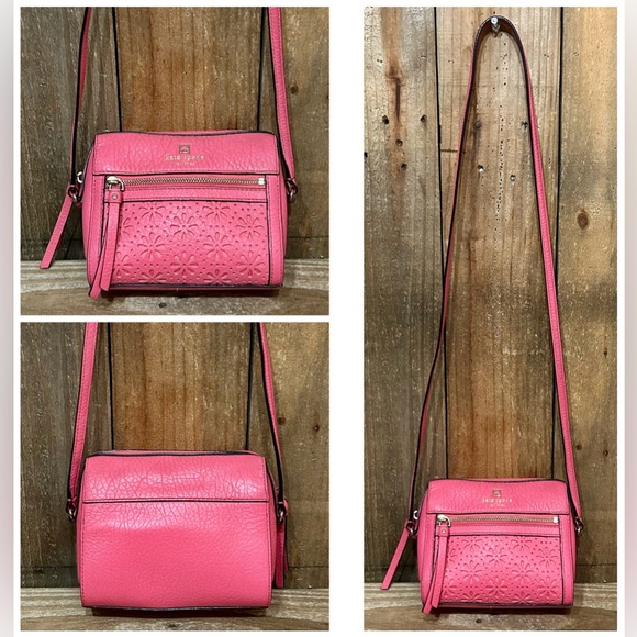 Kate Spade. 6 Piece Set: 2 Looloo Crossbody Bags with 2 Free Dust Bags & Scarfs. - Picture 14 of 16